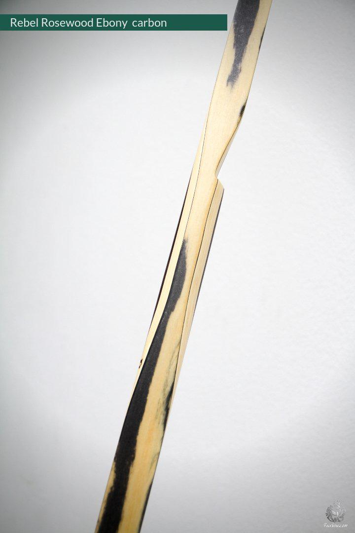 THE REBEL BOW 67@28 EBONY AND ROSEWOOD-Bow-Fairbow-Fairbow