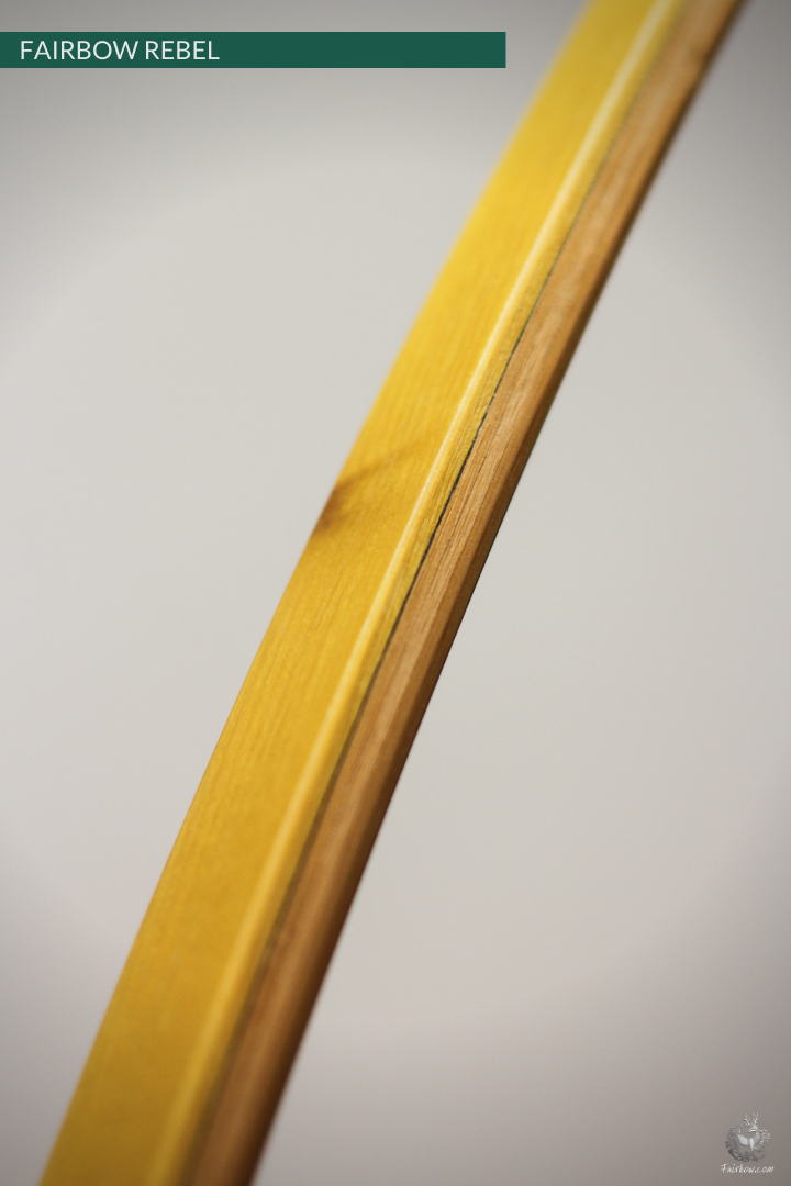 THE REBEL BOW OSAGE AND SUPERCORE 52@28 'stringfollow'-Bow-Fairbow-Fairbow