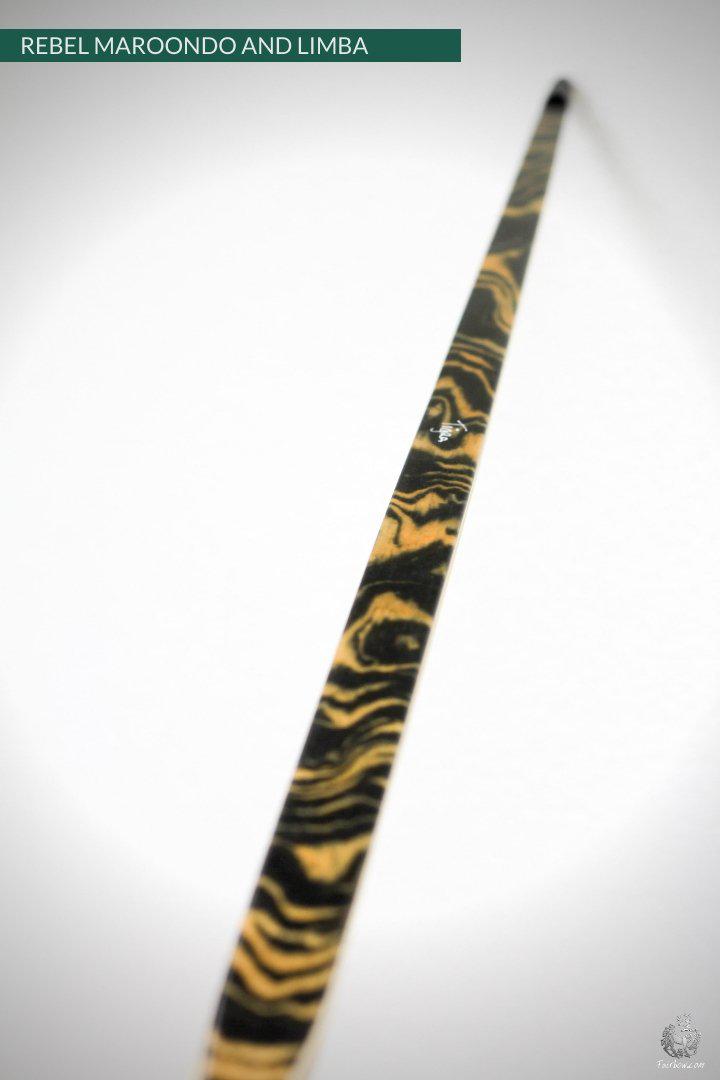 THE REBEL BOW WITH 49@28 MAROONDO AND BLACK AND CLEAR GLASS-Bow-Fairbow-Fairbow