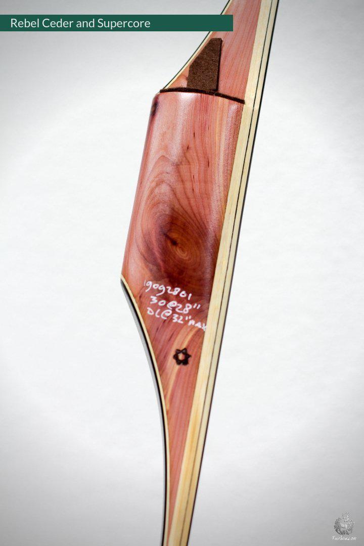 THE REBEL, BOW WITH BACKSET 30@28 BLACK GLASS-Bow-Fairbow-Fairbow