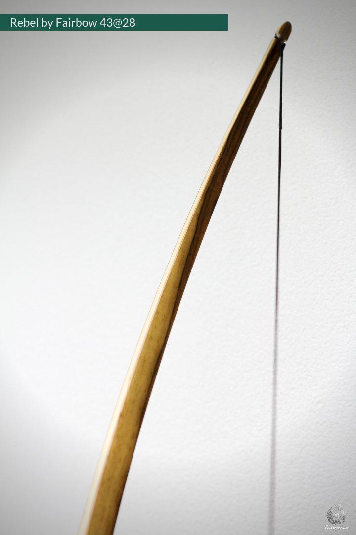 THE REBEL, BOW WITH BACKSET 43@28 CLEAR GLASS, ROSEWOOD VENEER AND RISER-Bow-Fairbow-Fairbow