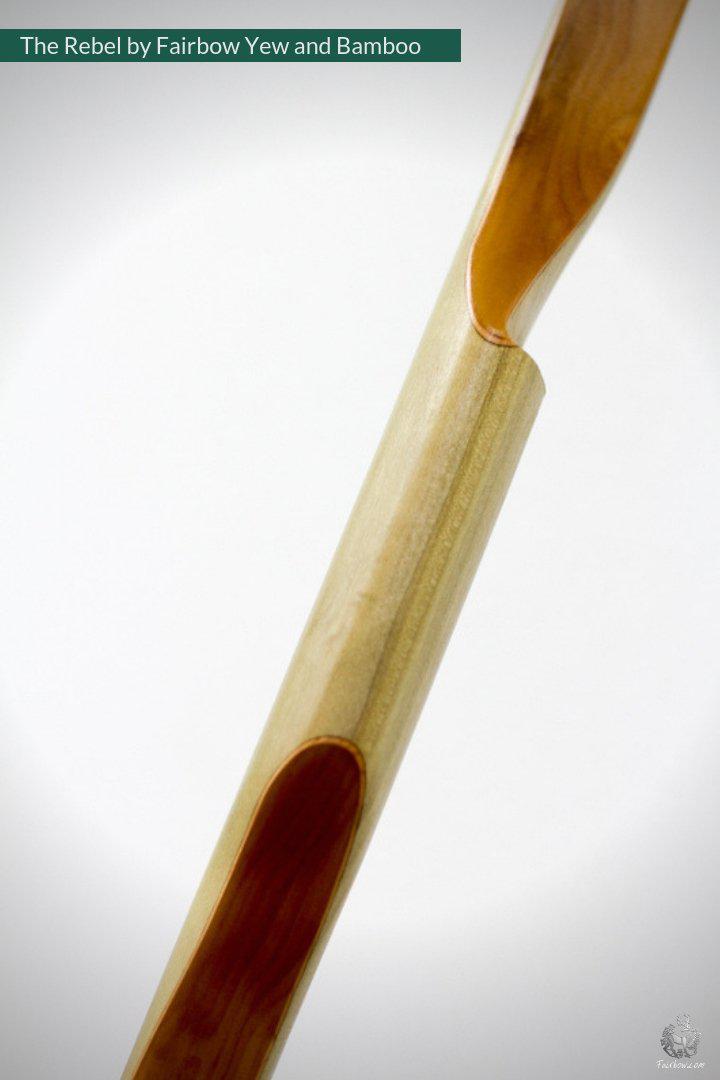 THE REBEL BOW WITH BACKSET 58@28 YEW WOOD AND TULIP-Bow-Fairbow-Fairbow