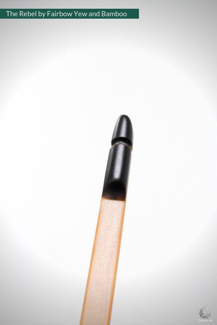 THE REBEL BOW WITH BACKSET 58@28 YEW WOOD AND TULIP-Bow-Fairbow-Fairbow