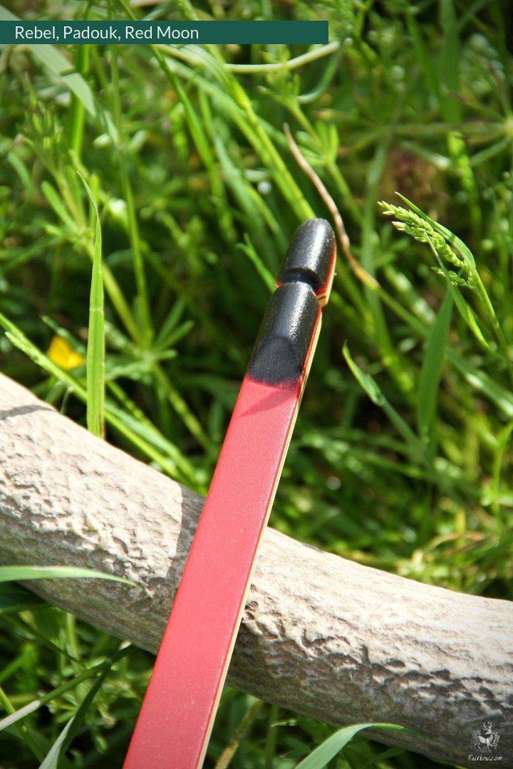 THE REBEL BY FAIRBOW, AN ASL 38 LBS @ 28 INCH WITH PADOUK AND BAMBOO-Bow-Fairbow-Fairbow