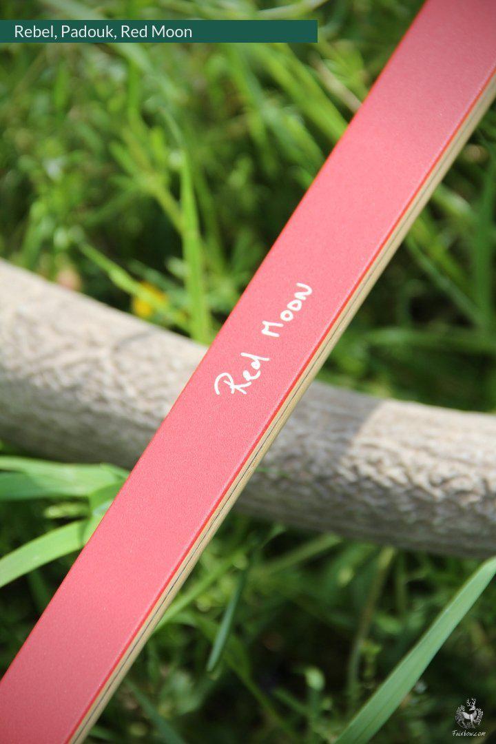 THE REBEL BY FAIRBOW, AN ASL 38 LBS @ 28 INCH WITH PADOUK AND BAMBOO-Bow-Fairbow-Fairbow