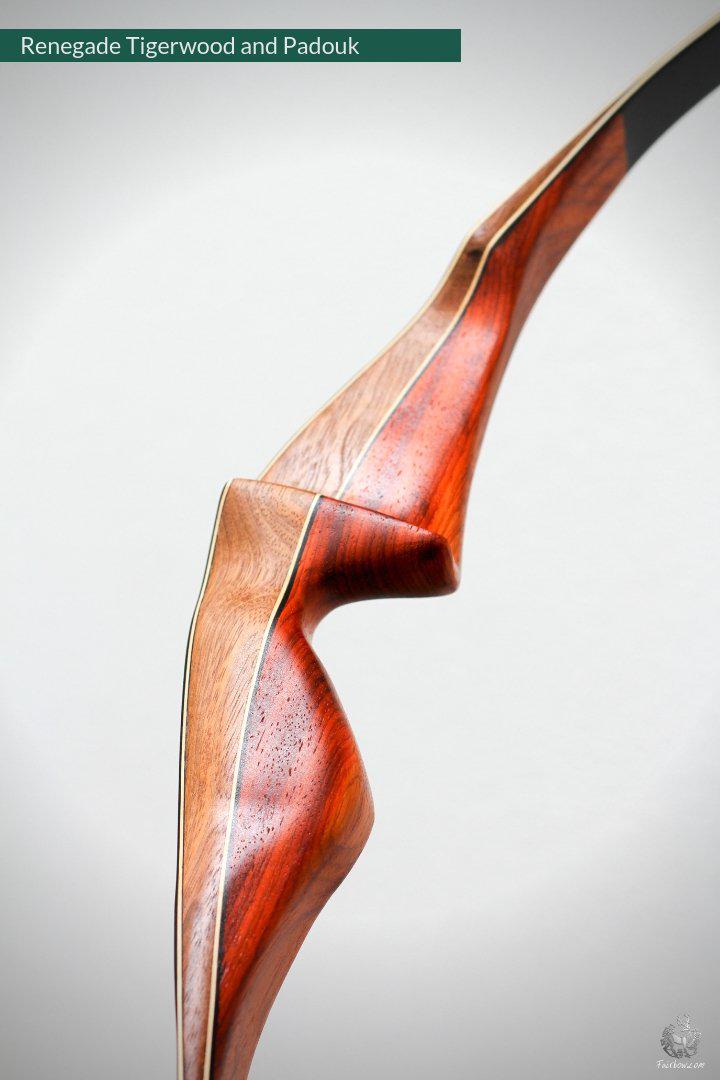 THE RENEGADE BY FAIRBOW, 50 INCH NTN 35@28 TIGERWOOD, PADOUK-Bow-Fairbow-Fairbow