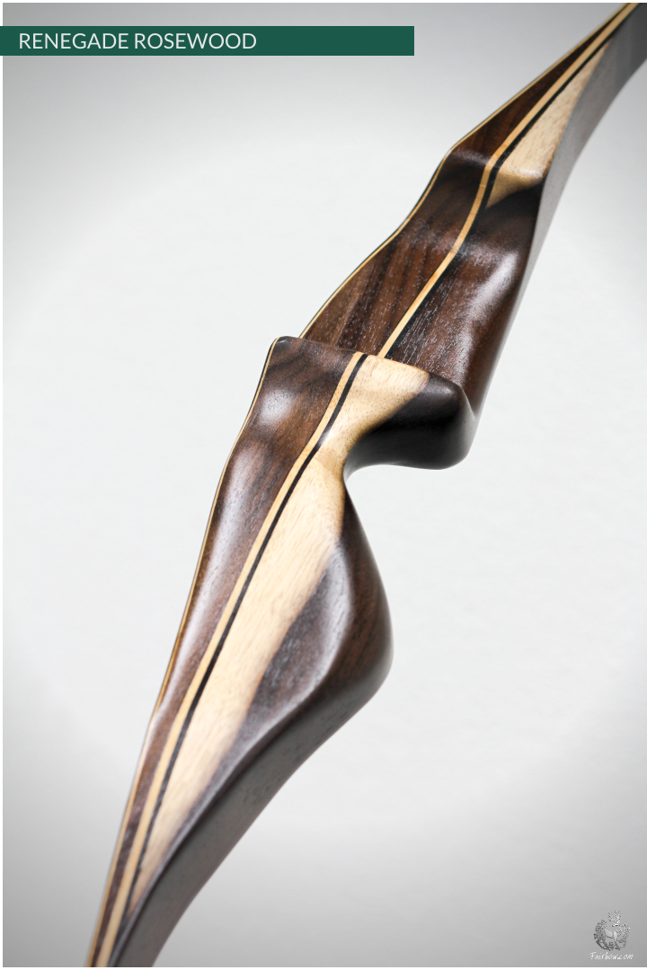 THE RENEGADE-XT BY FAIRBOW, 60 INCH NTN 41@28 ROSEWOOD-Bow-Fairbow-Fairbow