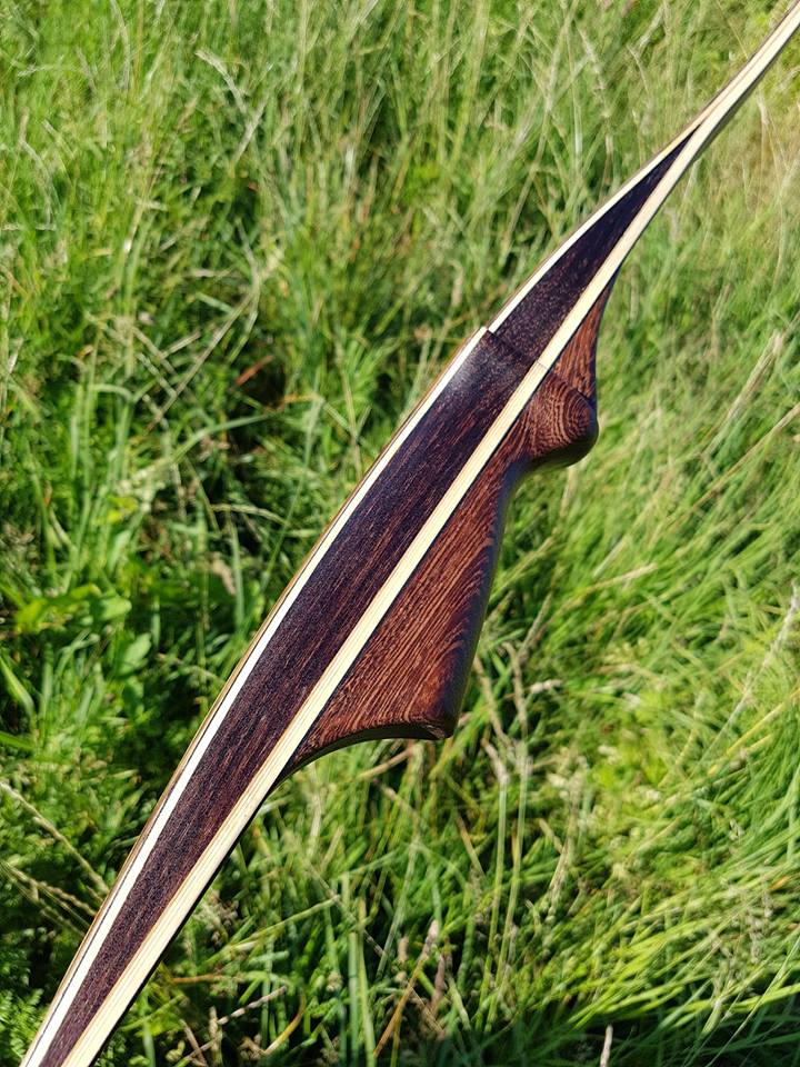 THE VERTEX AFB, 68 INCH NTN, 60 LBS @ 28 INCH ZEBRANO AND ROSEWOOD VENEER-Bow-Fairbow-Fairbow