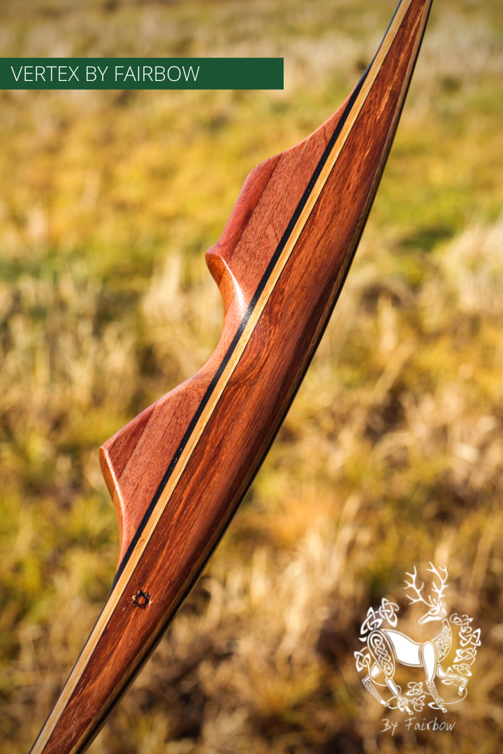 THE VERTEX BOW 68" BLACK 33 LBS @ 28 INCH RH-Bow-Fairbow-Fairbow