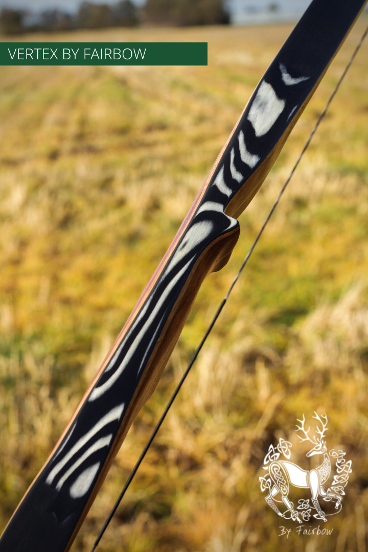 THE VERTEX BOW 68" BLACK 33 LBS @ 28 INCH RH-Bow-Fairbow-Fairbow