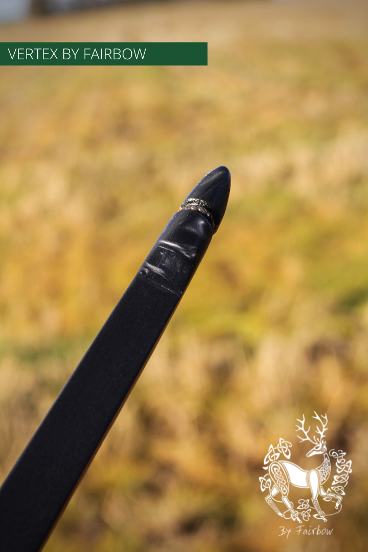 THE VERTEX BOW 68" BLACK 33 LBS @ 28 INCH RH-Bow-Fairbow-Fairbow