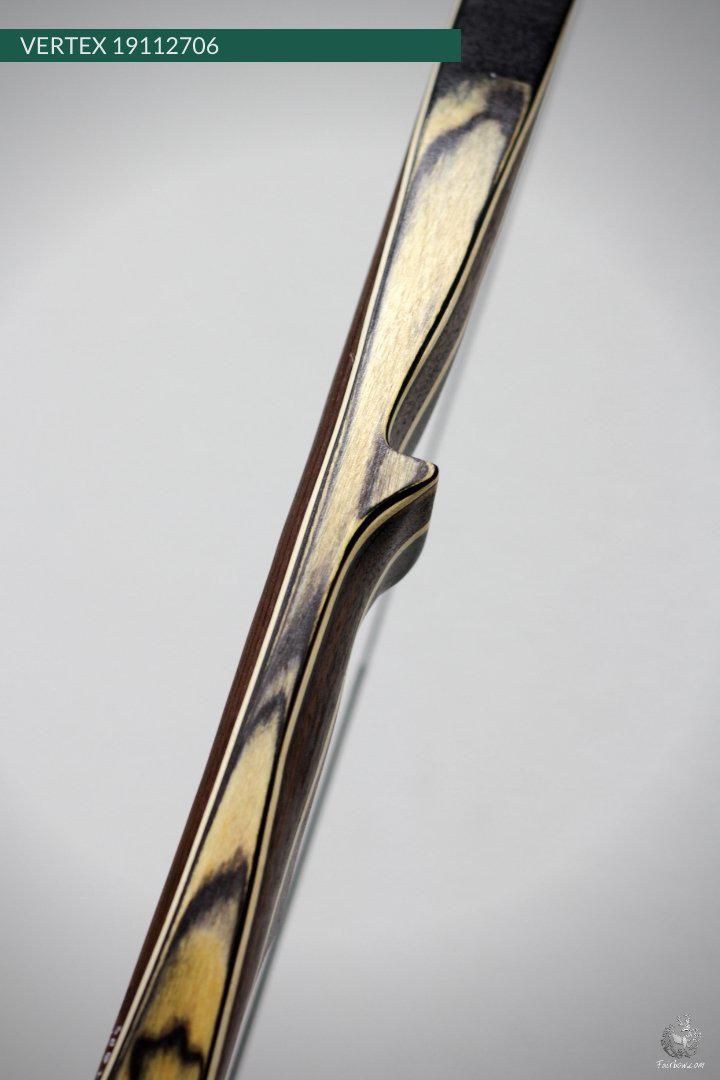 THE VERTEX BOW 68" BLACK 38 LBS @ 28 INCH RH-Bow-Fairbow-Fairbow