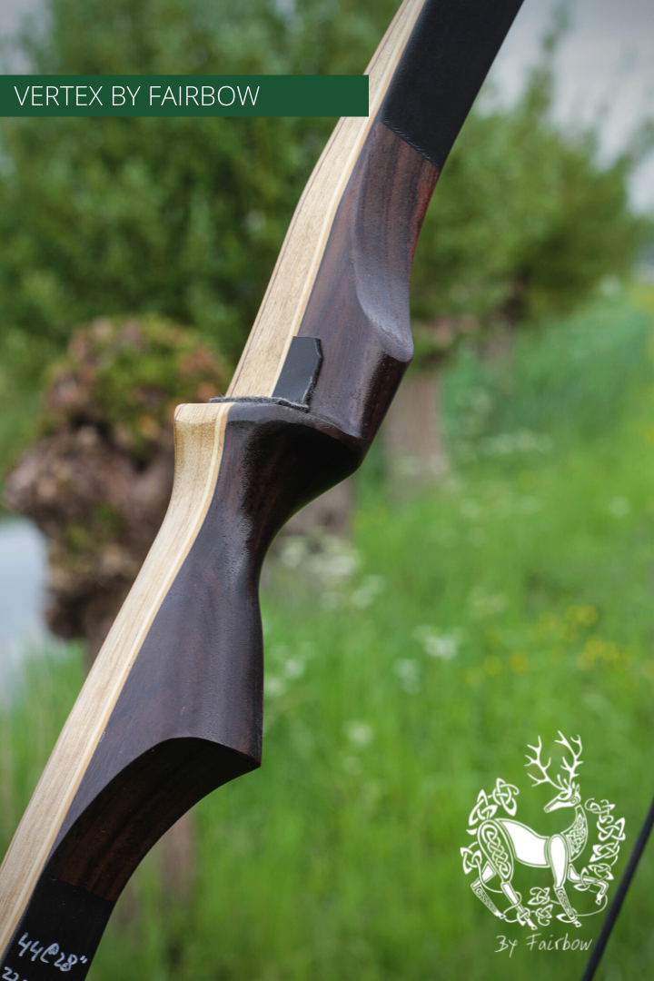 THE VERTEX BOW 68" BLACK 44 LBS @ 28 INCH RH-Bow-Fairbow-Fairbow