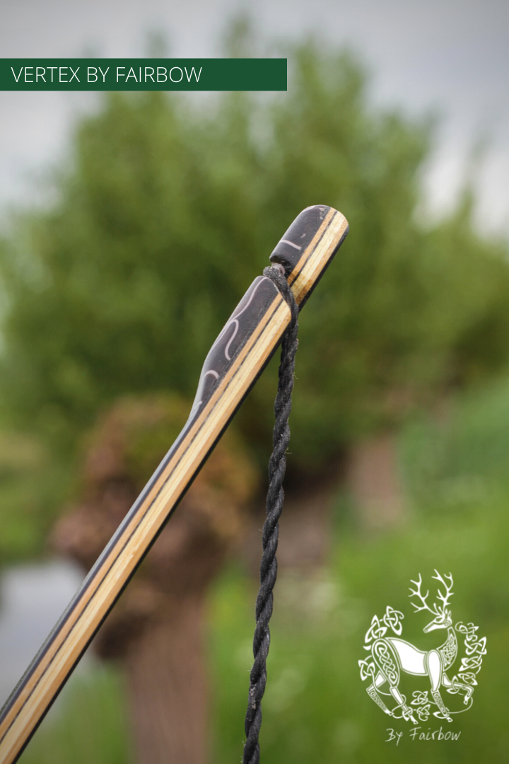 THE VERTEX BOW 68" BLACK 44 LBS @ 28 INCH RH-Bow-Fairbow-Fairbow