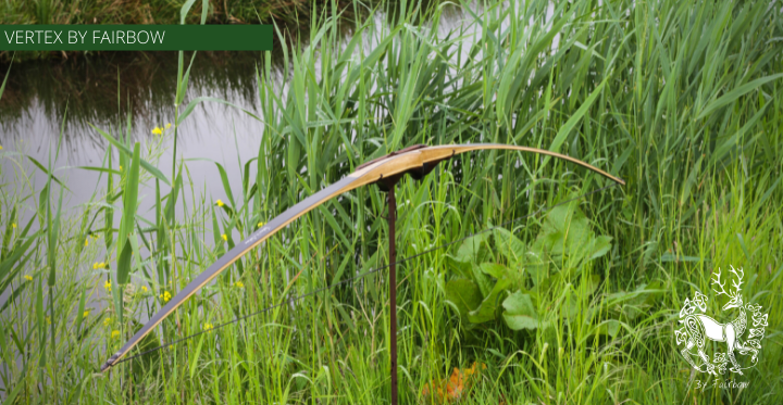 THE VERTEX BOW 68" BLACK 44 LBS @ 28 INCH RH-Bow-Fairbow-Fairbow
