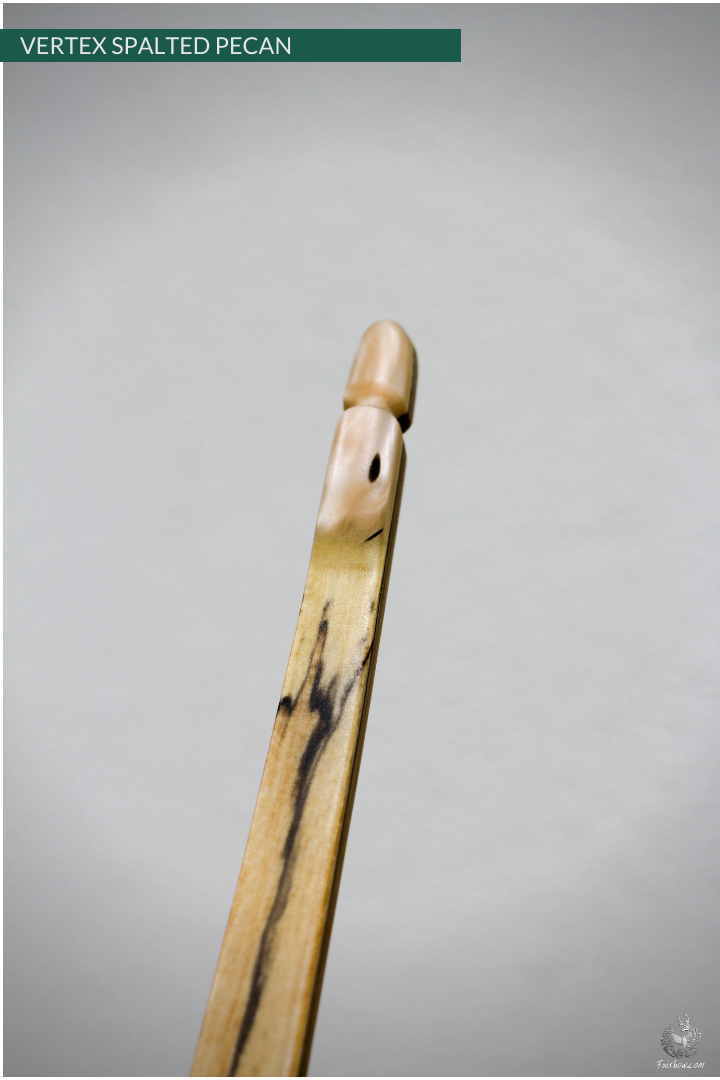 THE VERTEX BOW 68" BLACK BELLY CLEAR BACKING 37 LBS @ 28 INCH RH-Bow-Fairbow-Fairbow