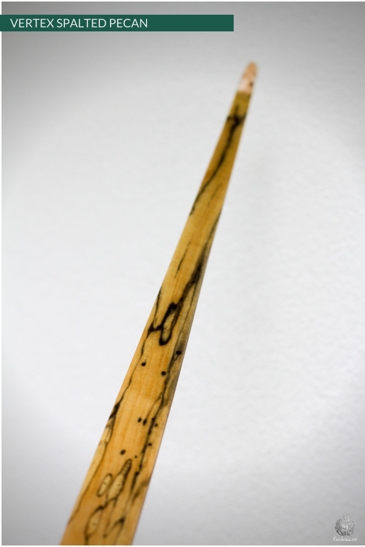 THE VERTEX BOW 68" BLACK BELLY CLEAR BACKING 37 LBS @ 28 INCH RH-Bow-Fairbow-Fairbow