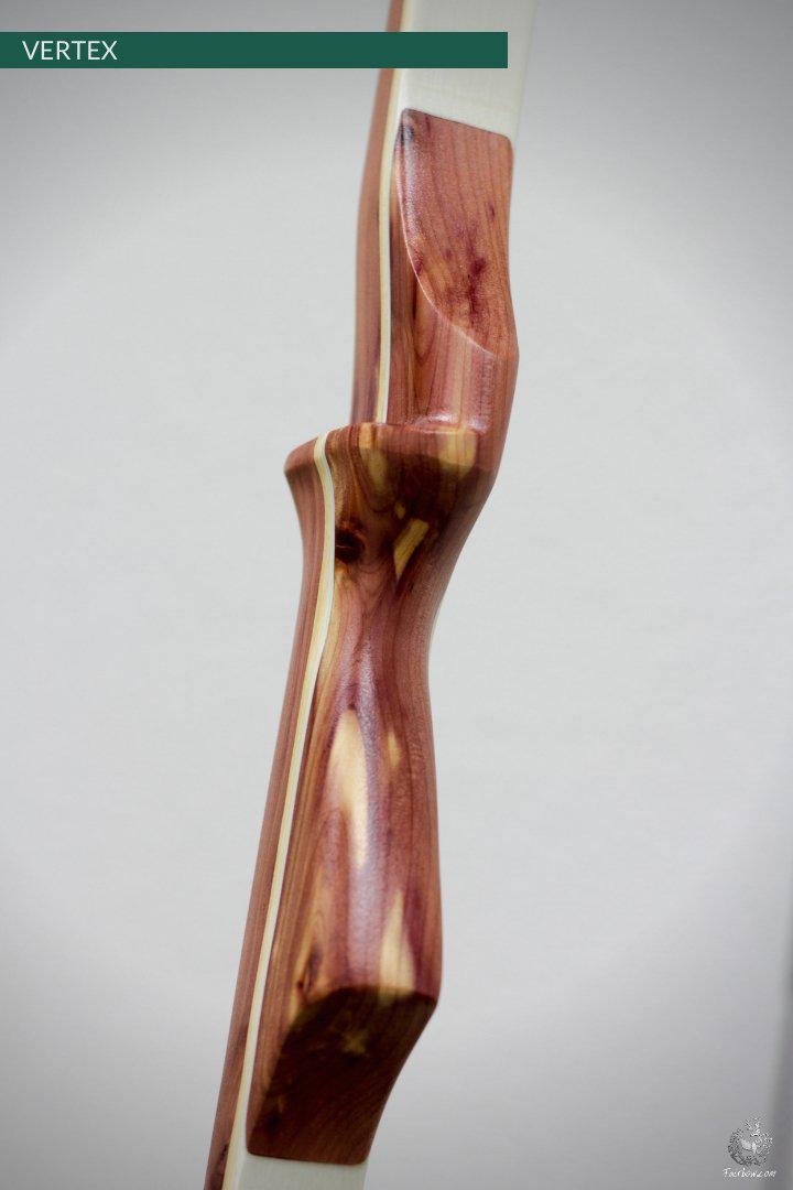 THE VERTEX BOW 68" CLEAR BACKING OVER BIRCH 35 LBS @ 28 INCH RH-Bow-Fairbow-Fairbow