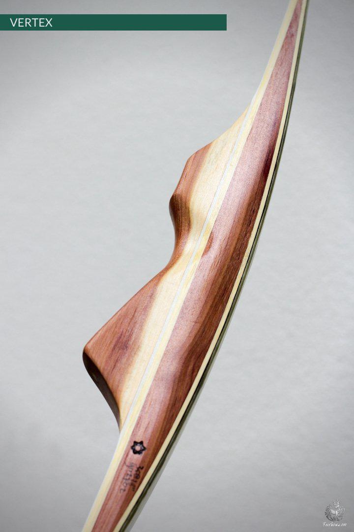 THE VERTEX BOW 68" CLEAR BACKING OVER BIRCH 35 LBS @ 28 INCH RH-Bow-Fairbow-Fairbow