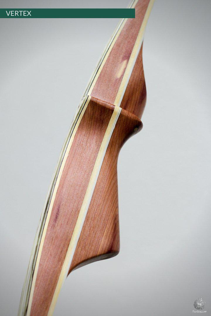 THE VERTEX BOW 68" CLEAR BACKING OVER BIRCH 35 LBS @ 28 INCH RH-Bow-Fairbow-Fairbow