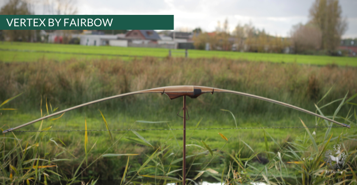 THE VERTEX BOW 68" GREY BELLY AND BACKING 50 LBS @ 28 INCH RH-Bow-Fairbow-Fairbow