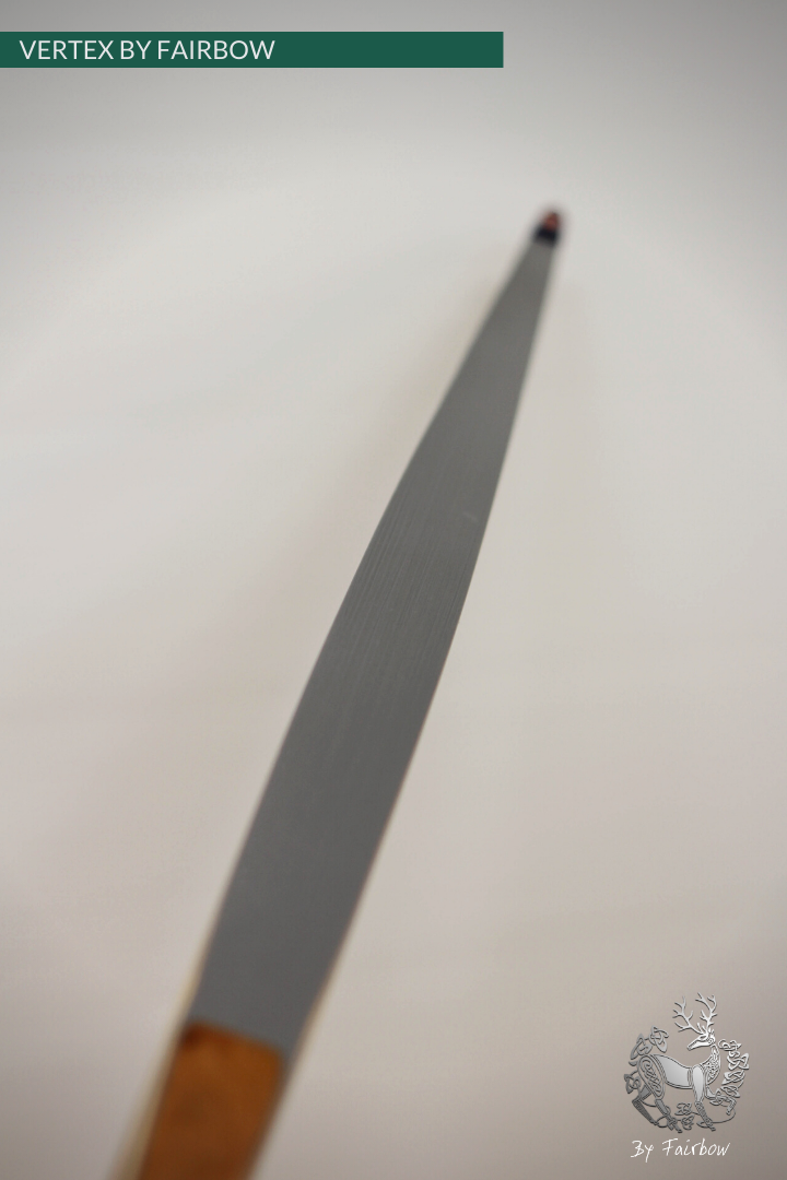 THE VERTEX BOW 68" GREY BELLY AND BACKING 50 LBS @ 28 INCH RH-Bow-Fairbow-Fairbow