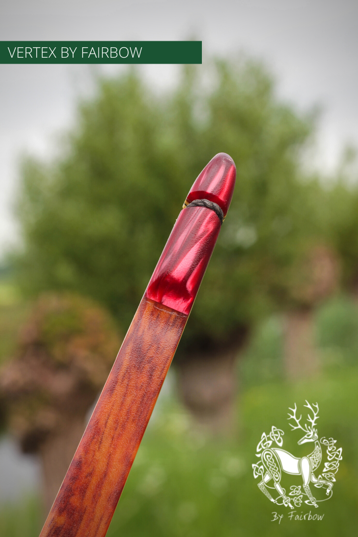 THE VERTEX BOW 68" PADOUK 44 LBS @ 28 INCH RH-Bow-Fairbow-Fairbow