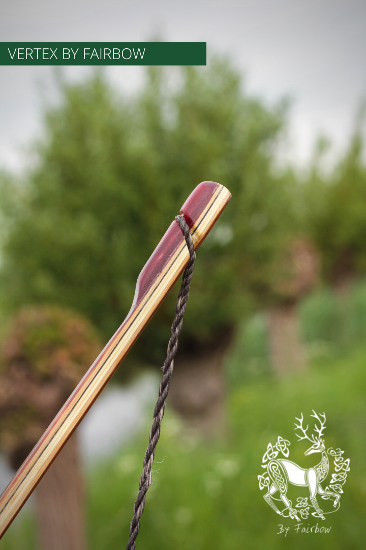 THE VERTEX BOW 68" PADOUK 44 LBS @ 28 INCH RH-Bow-Fairbow-Fairbow