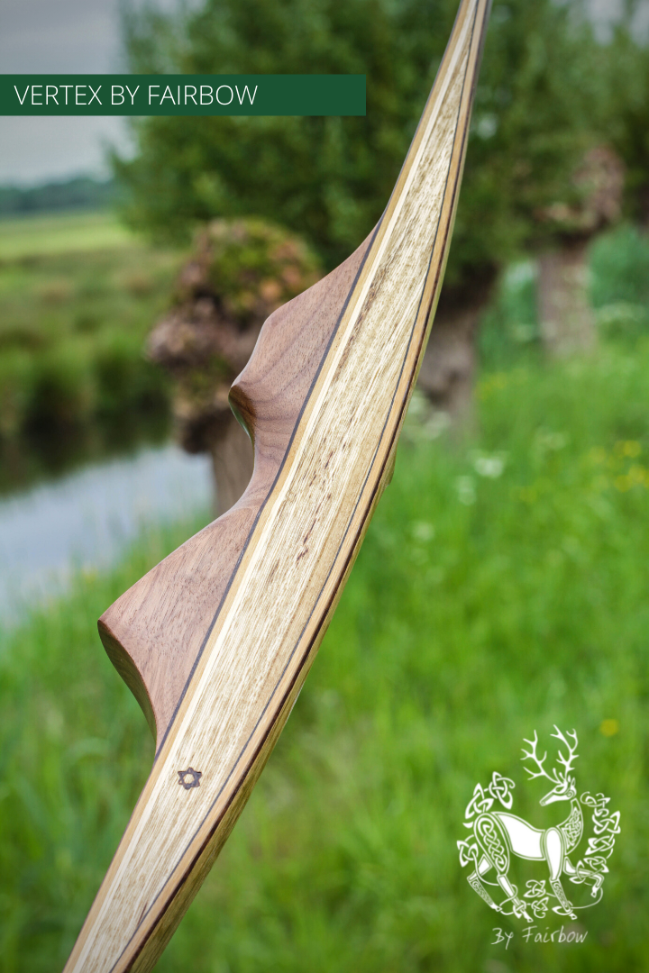 THE VERTEX BOW 68" WALNUT 45 LBS @ 28 INCH RH-Bow-Fairbow-Fairbow