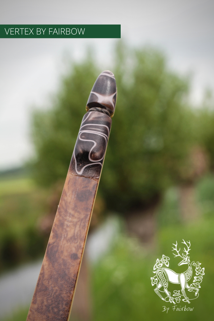 THE VERTEX BOW 68" WALNUT 45 LBS @ 28 INCH RH-Bow-Fairbow-Fairbow