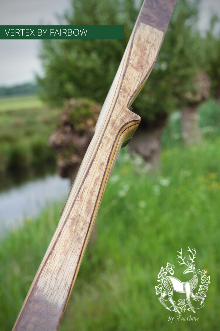 THE VERTEX BOW 68" WALNUT 45 LBS @ 28 INCH RH-Bow-Fairbow-Fairbow