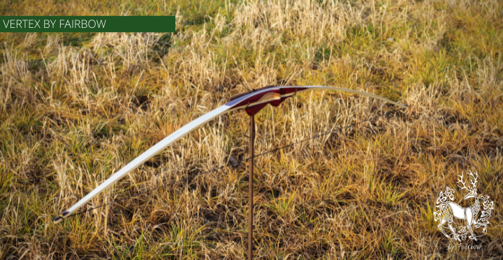 THE VERTEX BOW 68" WHITE 38 LBS @ 28 INCH RH-Bow-Fairbow-Fairbow