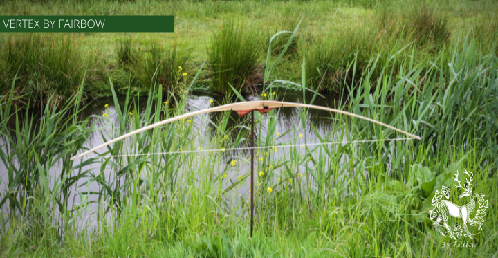 THE VERTEX BOW 68" WHITE 45 LBS @ 28 INCH RH-Bow-Fairbow-Fairbow