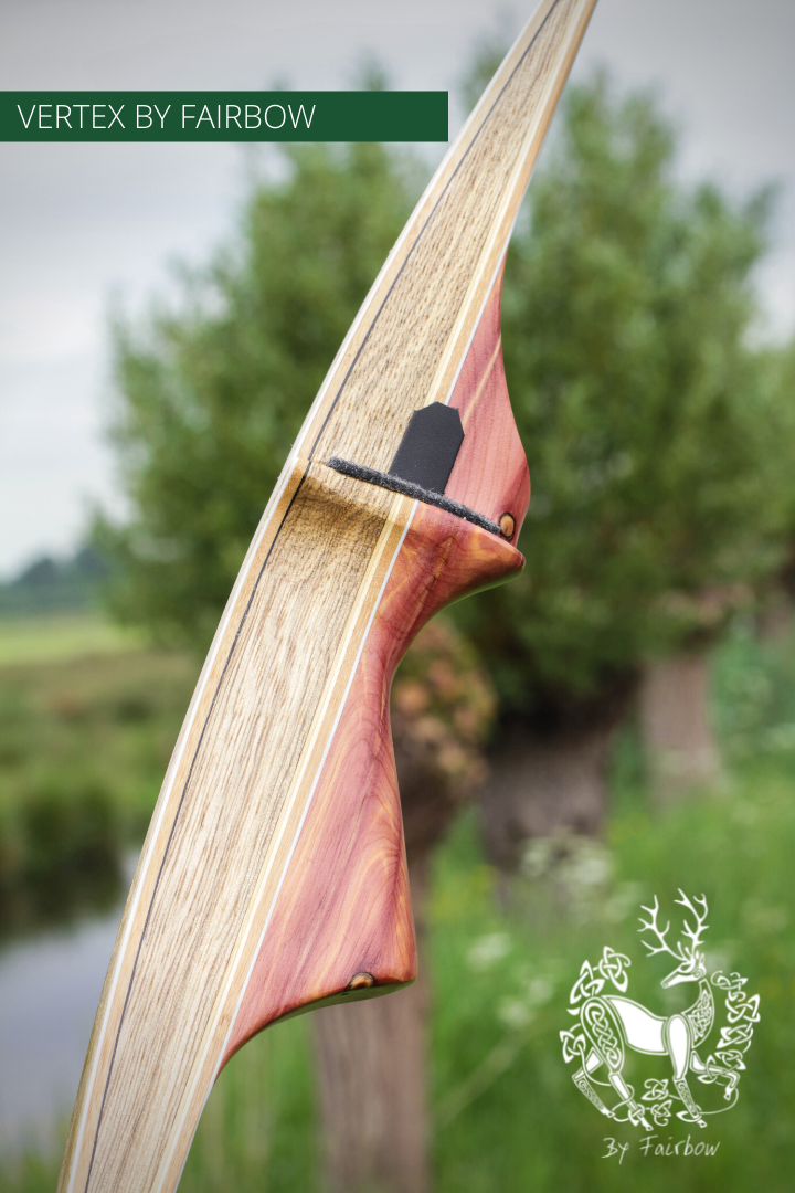 THE VERTEX BOW 68" WHITE 45 LBS @ 28 INCH RH-Bow-Fairbow-Fairbow