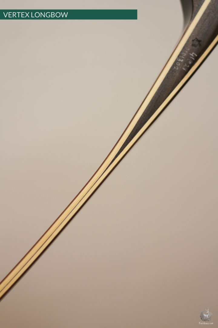 THE VERTEX BOW R-D 66" ROSEWOOD, BAMBOO-GLASS 38 LBS @ 28 INCH RH-Bow-Fairbow-Fairbow