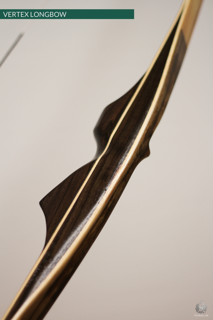 THE VERTEX BOW R-D 66" ROSEWOOD, BAMBOO-GLASS 38 LBS @ 28 INCH RH-Bow-Fairbow-Fairbow