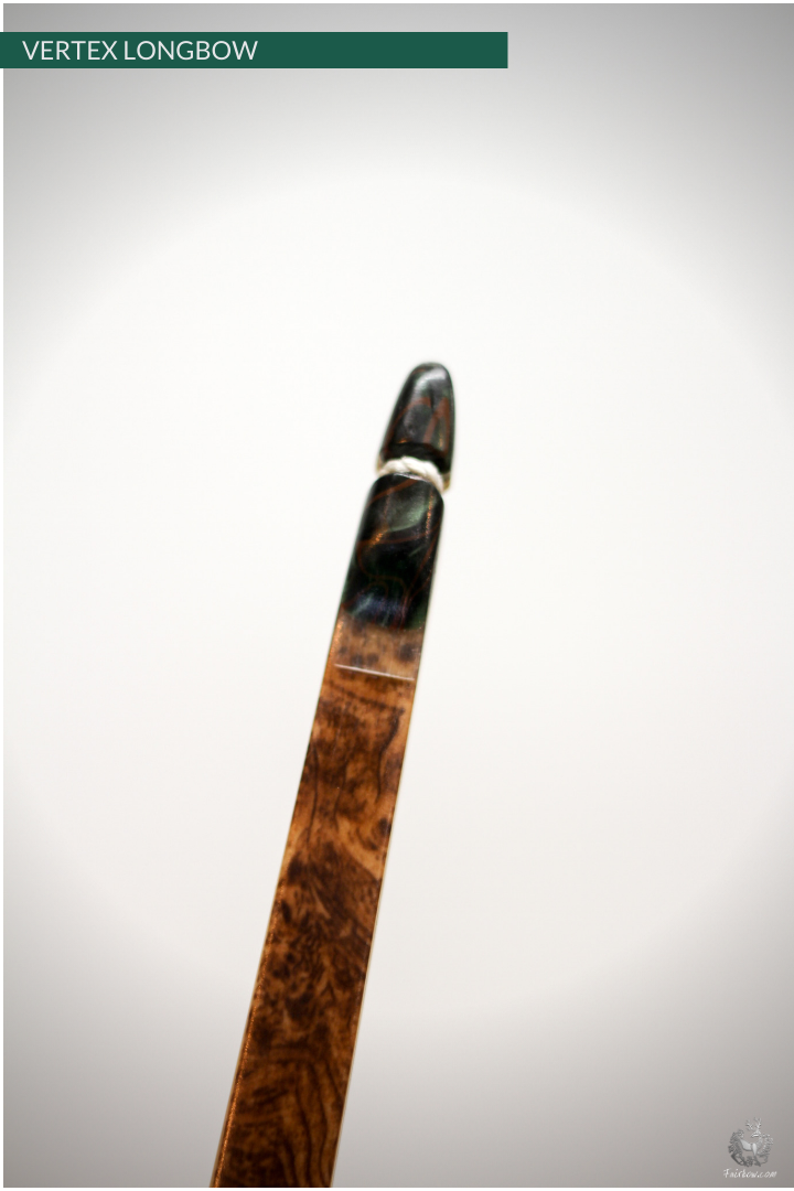 THE VERTEX BOW R-D 66" ROSEWOOD, BAMBOO-GLASS 50 LBS @ 28 INCH RH-Bow-Fairbow-Fairbow