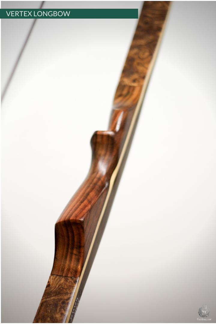 THE VERTEX BOW R-D 66" ROSEWOOD, BAMBOO-GLASS 50 LBS @ 28 INCH RH-Bow-Fairbow-Fairbow