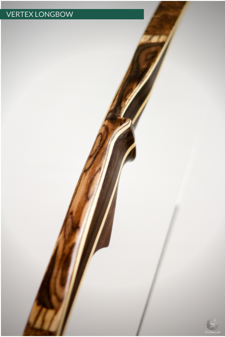 THE VERTEX BOW R-D 66" ROSEWOOD, BAMBOO-GLASS 50 LBS @ 28 INCH RH-Bow-Fairbow-Fairbow