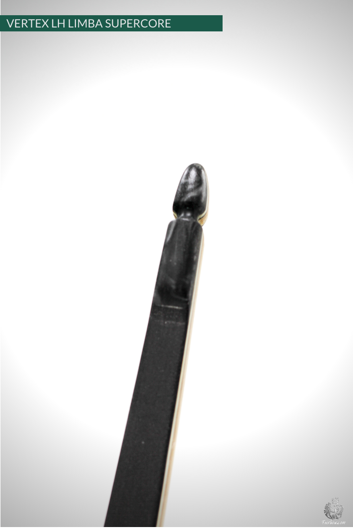THE VERTEX BOW R-D 68" LIMBA AND BLACK, BAMBOO-GLASS 47 LBS @ 28 INCH LH-Bow-Fairbow-Fairbow
