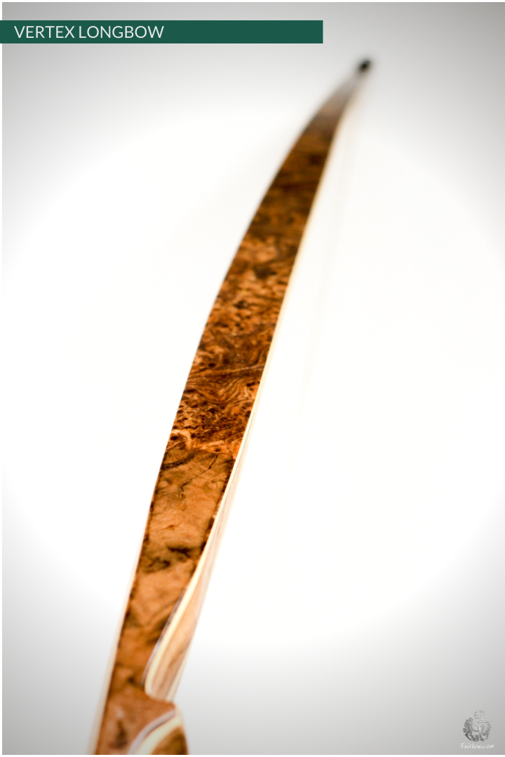 THE VERTEX BOW R-D 68" ZEBRANO, BAMBOO-GLASS 45 LBS @ 28 INCH RH-Bow-Fairbow-Fairbow