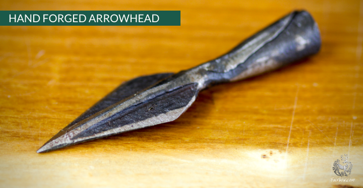TYPE 16 HUNTING ARROWHEAD 12.5 MM HAND FORGED-arrow point-Fairbow-Fairbow