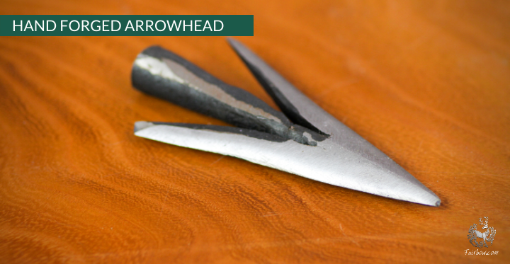 TYPE 16 K 27 HUNTING ARROWHEAD 12.5 MM HAND FORGED-arrow point-Fairbow-Fairbow