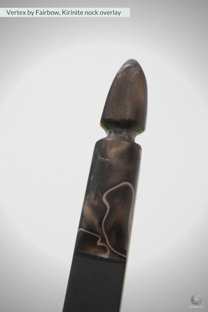 VERTEX, 45 LBS REFLEX DEFLEX AMERICAN LONGBOW, ROSEWOOD AND BAMBOO-Bow-Fairbow-Fairbow