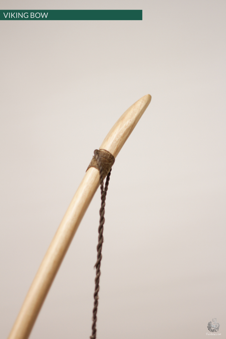 VIKING BOW, SOLID HICKORY SUPERIOR 63 lbs @ 28 inch-Bow-Fairbow-Fairbow