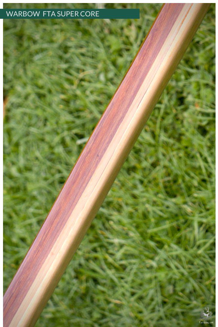 WARBOW FTA GREENHEART, SUPERCORE, HICKORY/BAMBOO SUPERIOR CUSTOM-Bow-Fairbow-Fairbow