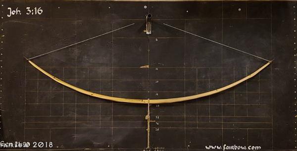 WARBOW SELF EUROPEAN YEW, 58@28, 71@32-War Bow-Fairbow-Fairbow