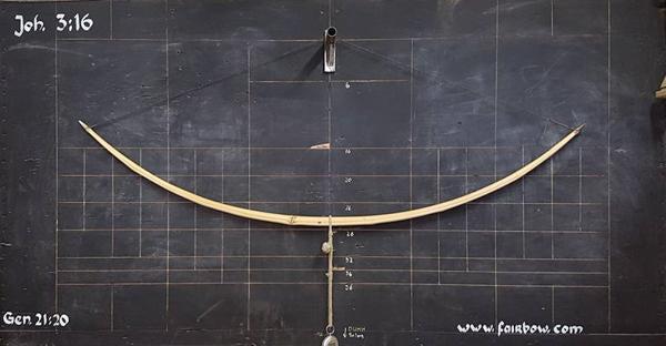 WARBOW SELF EUROPEAN YEW, 96@32-War Bow-Fairbow-Fairbow