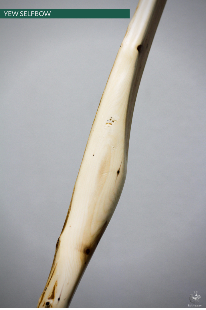 YEW SELFBOW, 67 INCH NTN, 47 LBS-Bow-Fairbow-Fairbow