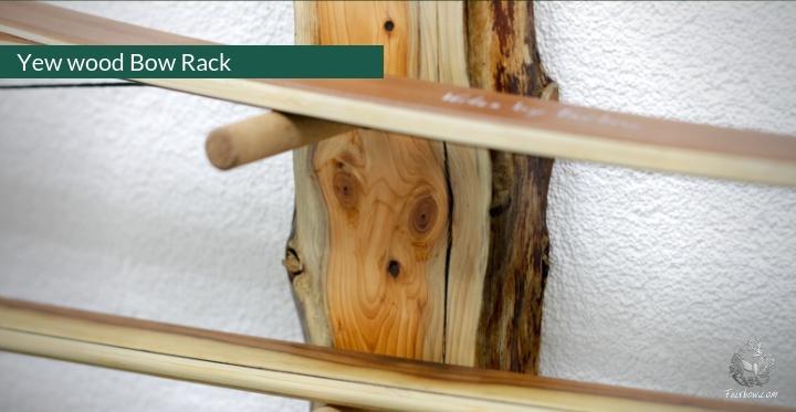 YEW WOOD BOW RACK-Sundries-Fairbow-Fairbow